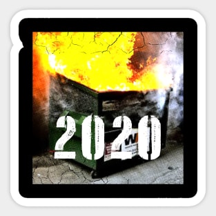 2020 Dumpster Fire Sticker